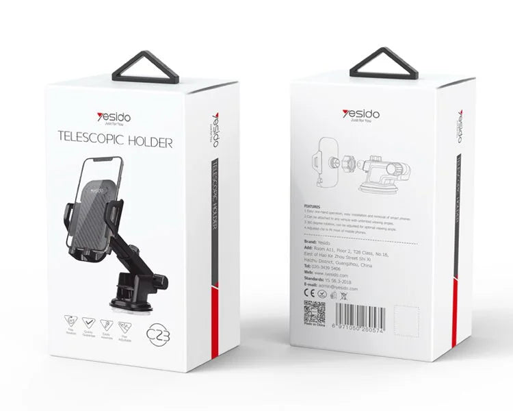 Yesido C23 Universal Car Mobile Holder Yesido C23 Universal Car Mobile Holder